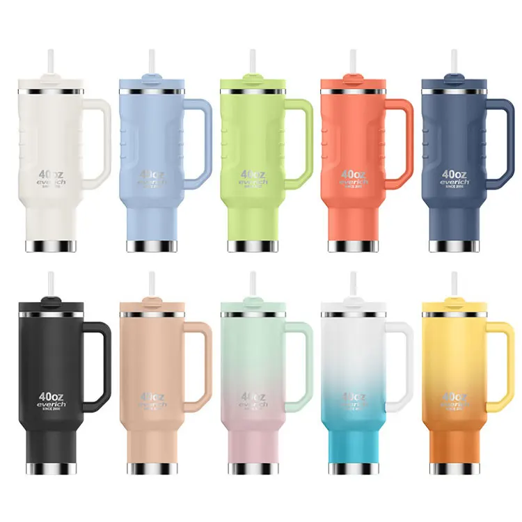 Portable wholesale ODM 40oz New Design Custom Color Logo Wholesale Stainless Steel Square Tumbler with Lid