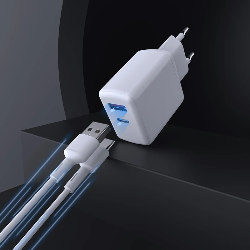 High speed Safe charger US EU Plug PD 20W QC 3.0 Usb Wall Charger For IPhone 12/11