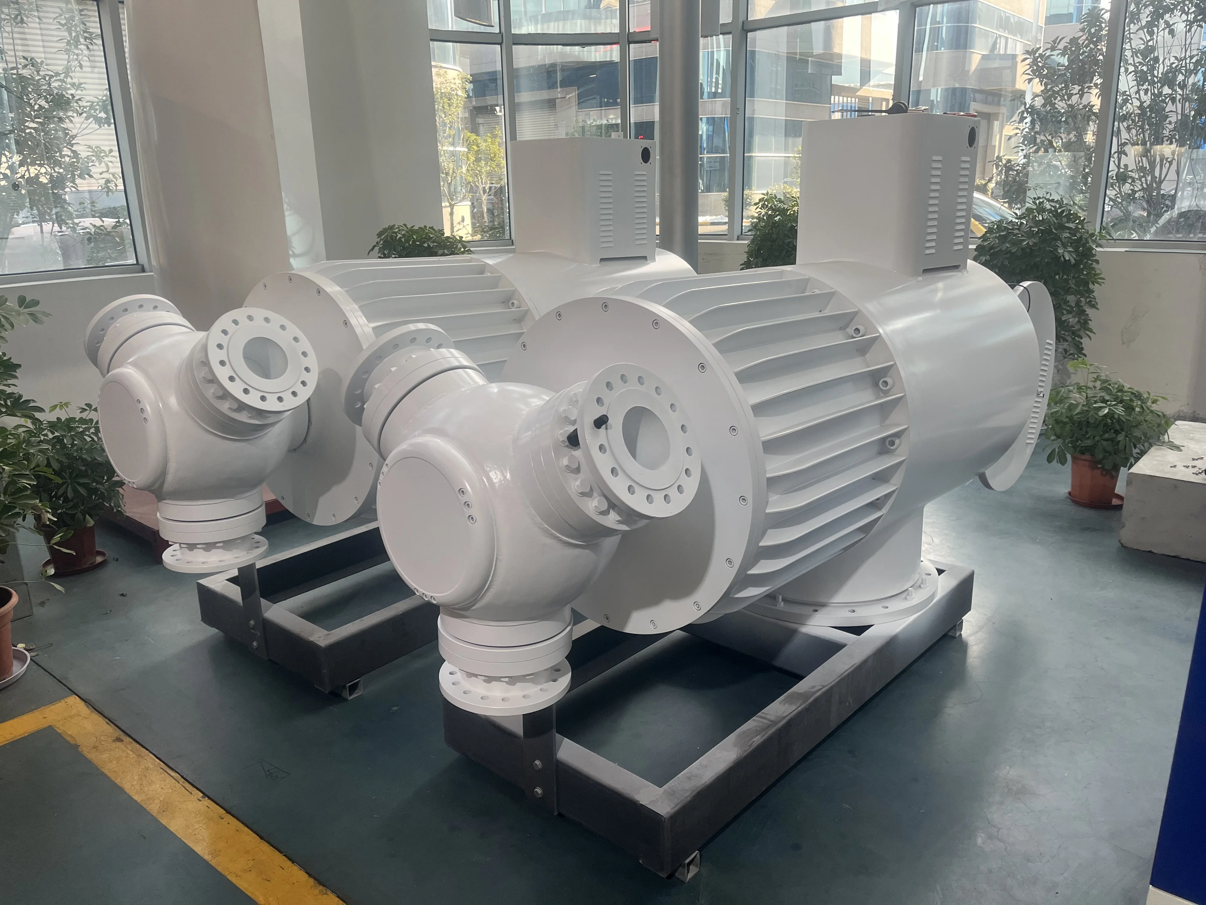 50KW Wind Turbine Generator 3 Phase 380V 480V CE Certification Factory