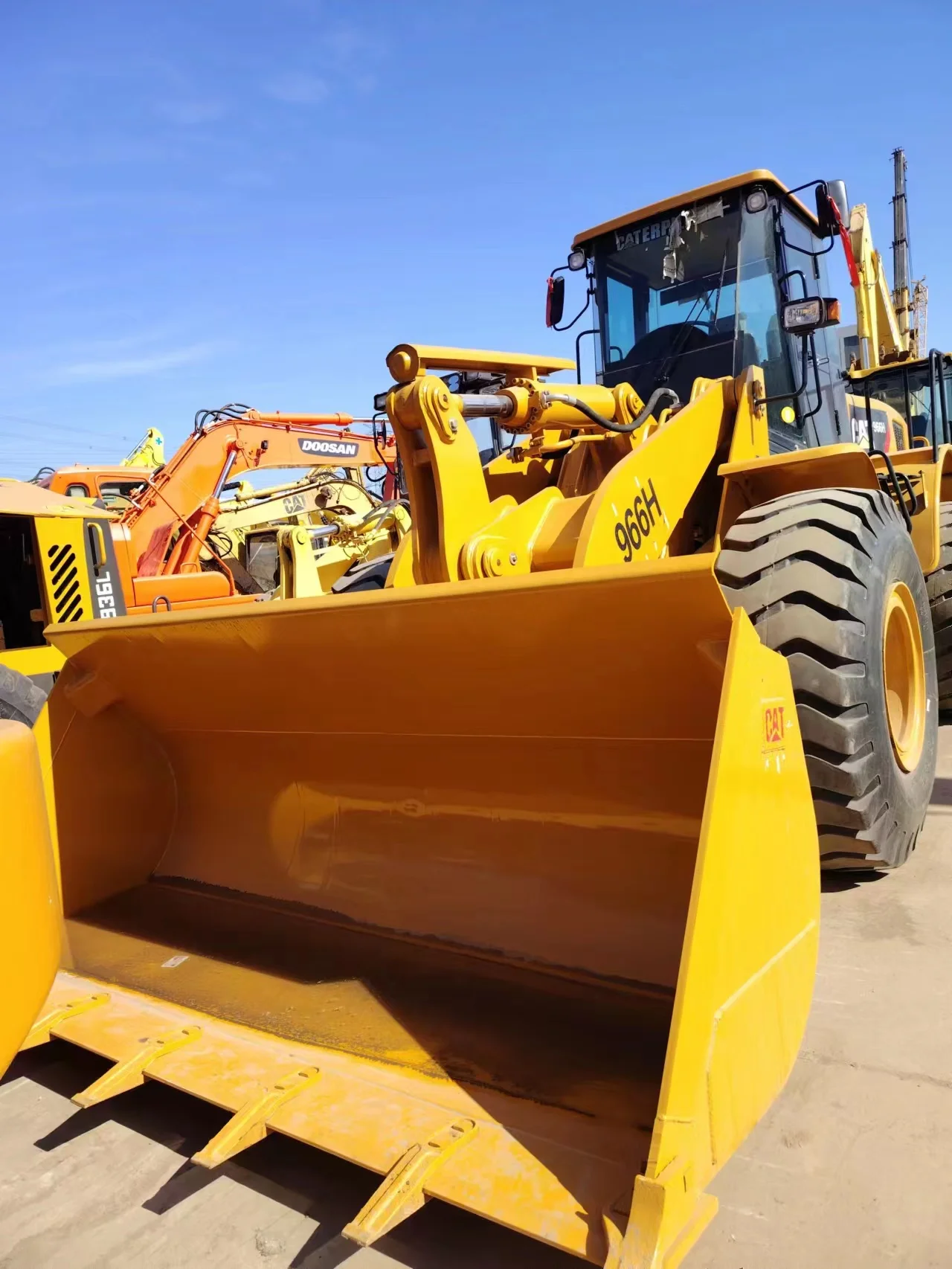 High quality low price  used  caterpillar 966H   wheel loader  for sale
