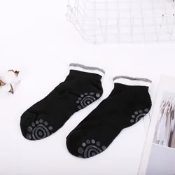 Fashion Ankle Dance Jump Trampoline Pilates Cotton Anti Slip Yoga Socks