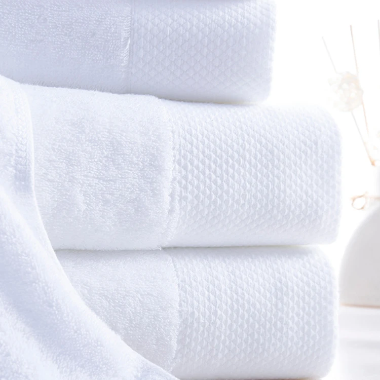 Manufacturer Wholesale 100% Cotton Luxury Terry Cloth Towel Face Cloth Hotel Bath Towel Set