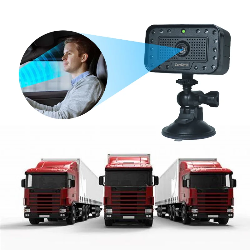 CareDrive bus advanced professional with video sleep alarm driver safety monitor driver status analysis warning device MR688B