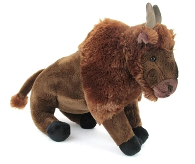 New Design Custom Stuffed Plush Red Bull Soft Toy OEM Factory with BSCI