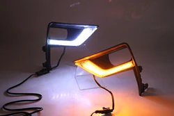 Led daytime running light DRL fog lamp car light auto parts For Toyota prado 18-20