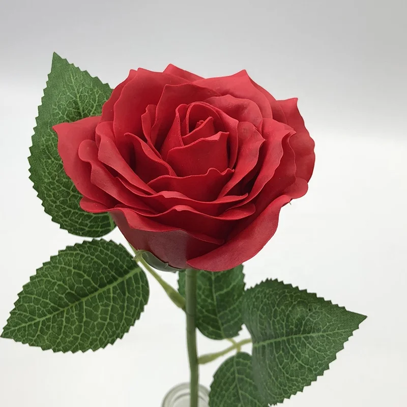 Christmas Decorations Yiwu Factory Direct Sales Artificial 6 layer Soap Flower Rose Heads Bouquet Wedding Wall Handmade DIY Art