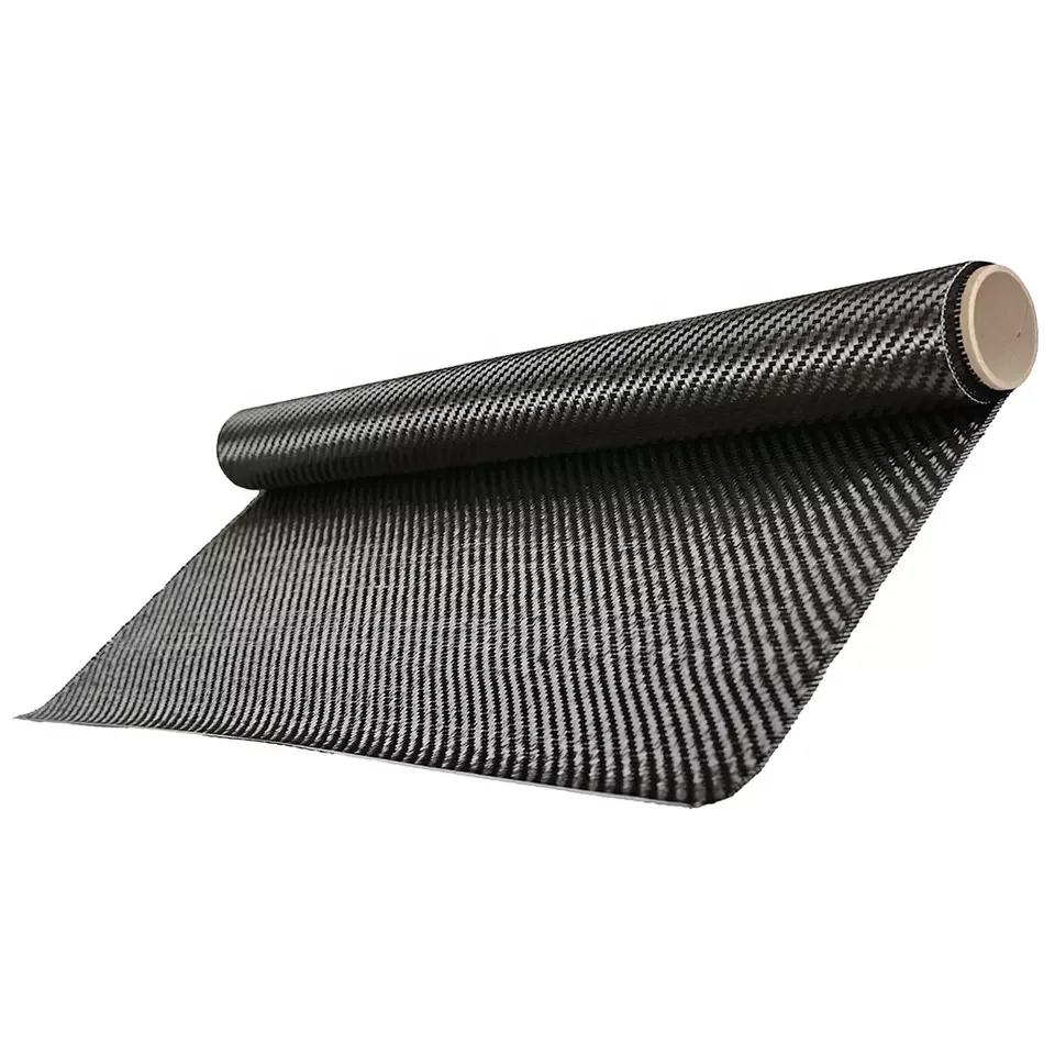 Hot selling High strength carbon fiber reinforced polymer concrete 12k 400g carbon fiber fabric for building structure