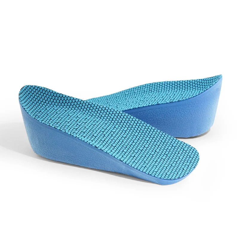 Comfort Orthopedic Comfortable Pu Sneaker Half Shoes Invisible Orthopaedic Height Increase Insole For Foot Pain Relief
