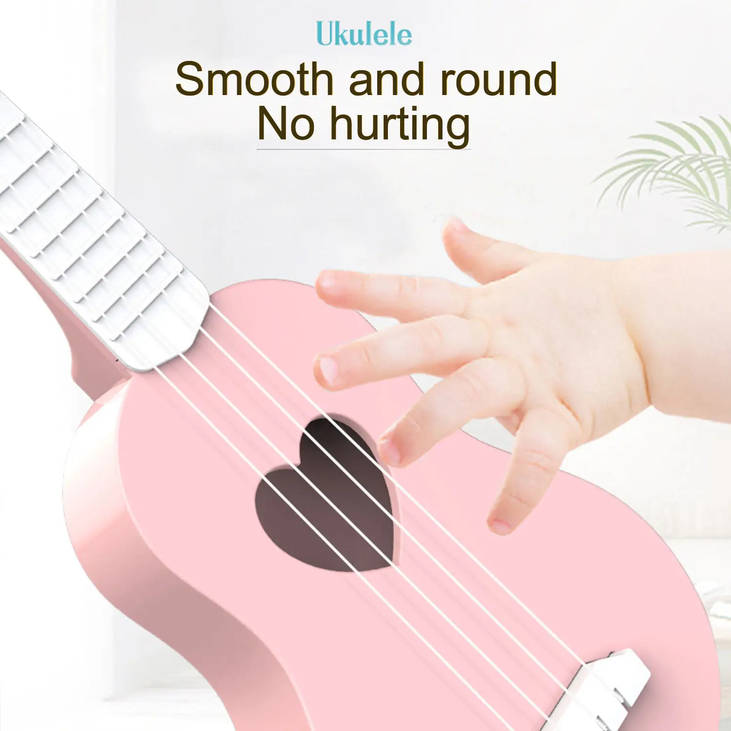 Early Education Simulation Ukulele for Kids Gift about Four String Musical Instrument Music Toy