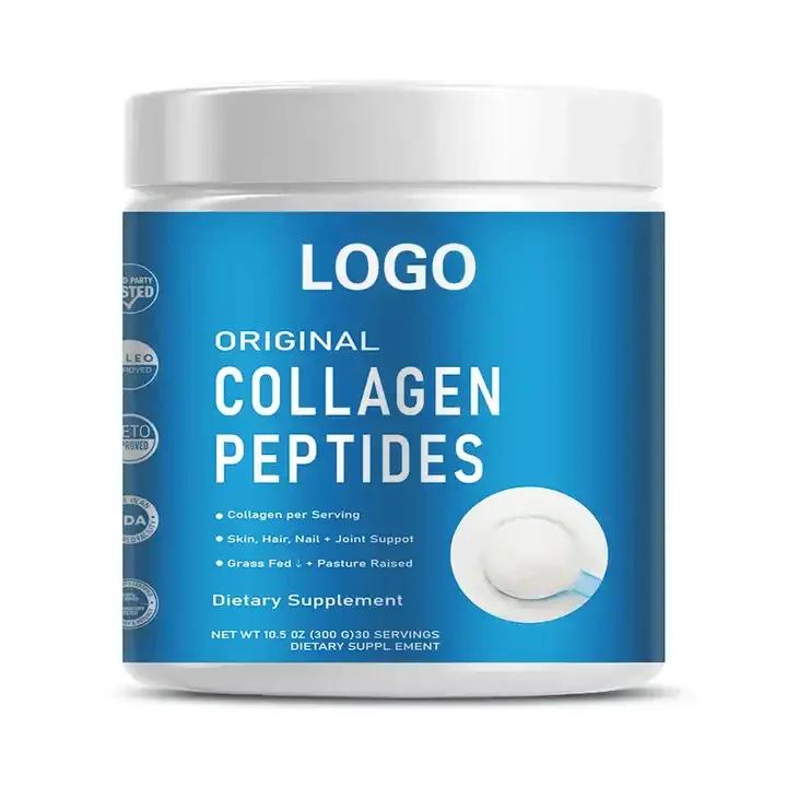 Biocaro OEM Private Label Types 1 and 3 Collagen Supplements Marine Collagen Peptides Powder for Hair Skin Nail&Joint Support