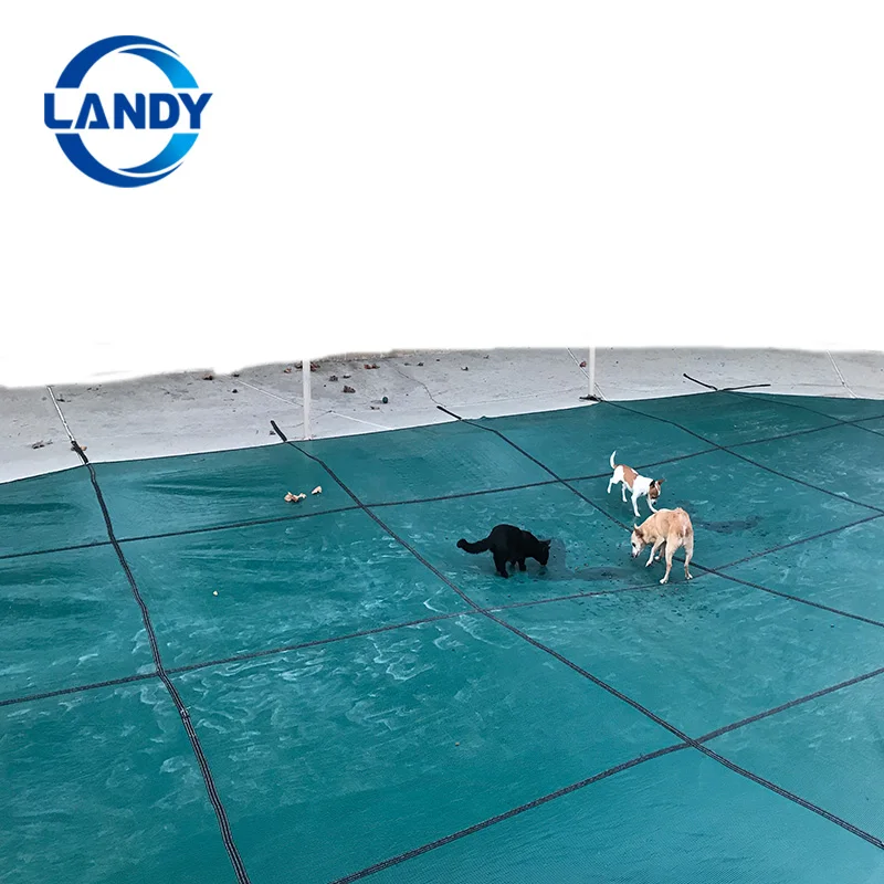 Safety Pool Security Filter Storage Mesh in Ground Pool Covers,safety Barriers Plastic Meshes Cover Custom Made LANDY