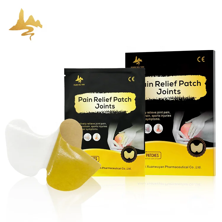 Healthcare Supply Wholesale Herbal Wormwood Oil Plaster Transdermal Pain Relief Patch For Adults Knee Joints