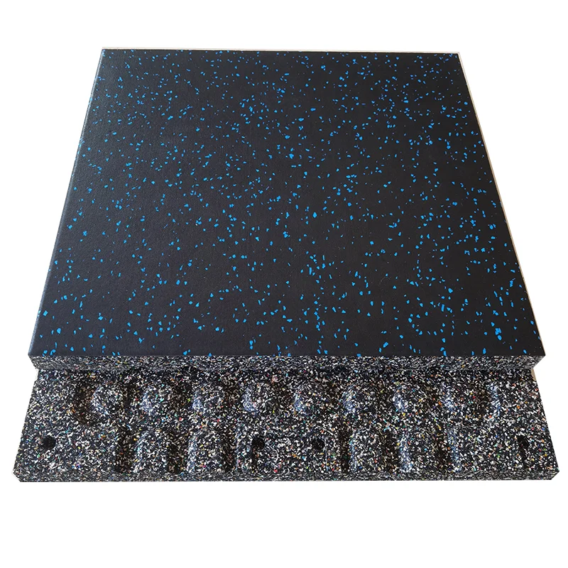China Factory professional manufacturer strong bearing capacity rubber floor tiles 30mm thick for gym flooring mats Heavy Duty