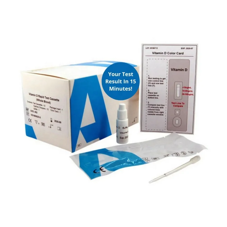 Medical Equipment Diagnostic Homeuse self testing  Semi-quantitative diagnostic Vitamin D auto rapid test kit