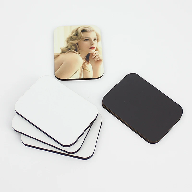 wholesale DIY blank sublimation mdf fridge magnets Blank Magnet Sublimation Mdf Fridge Magnets For Customers