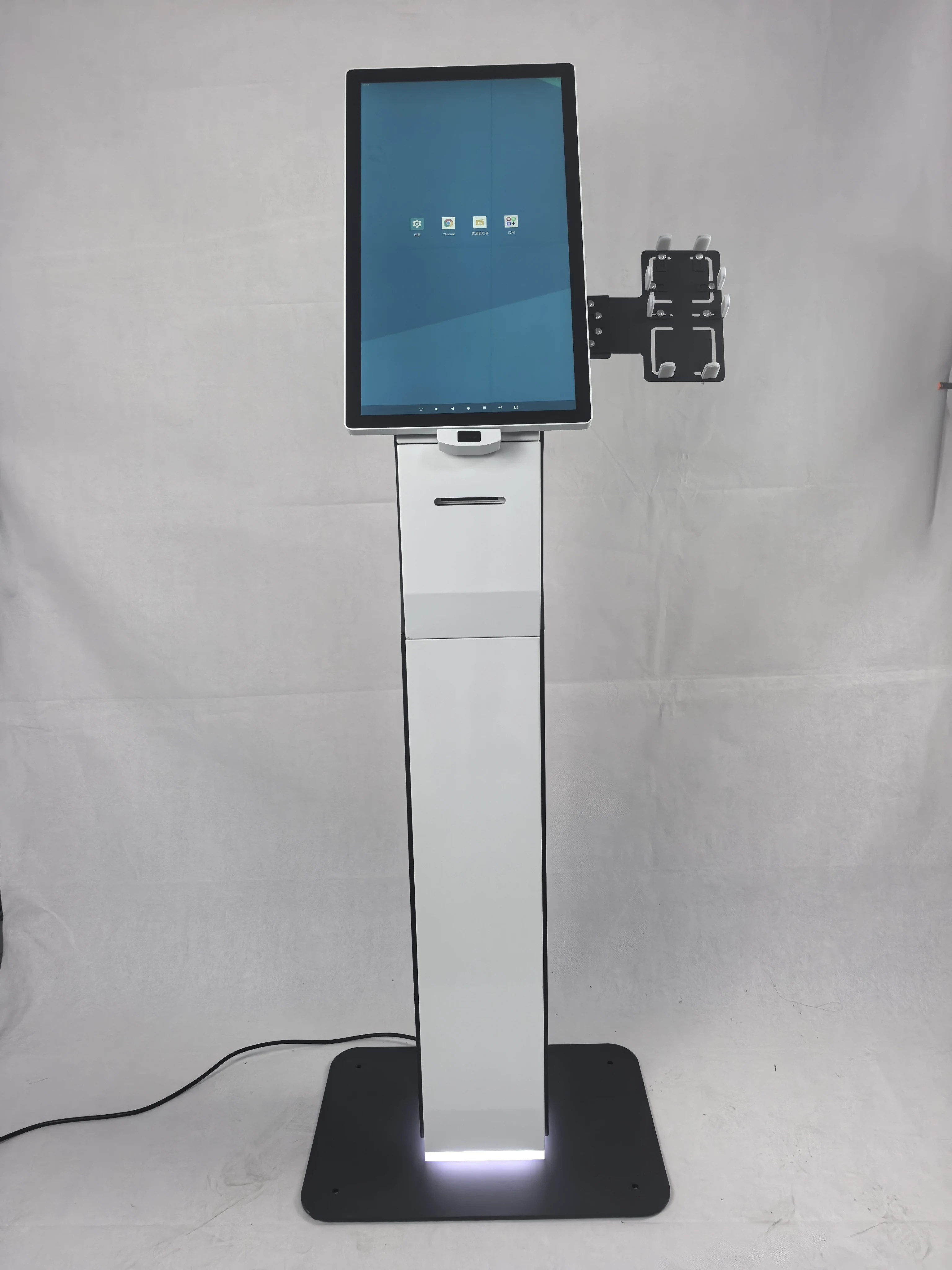 Лидер продаж напольная подставка для планшета VESA POS Android-монитора с сканером