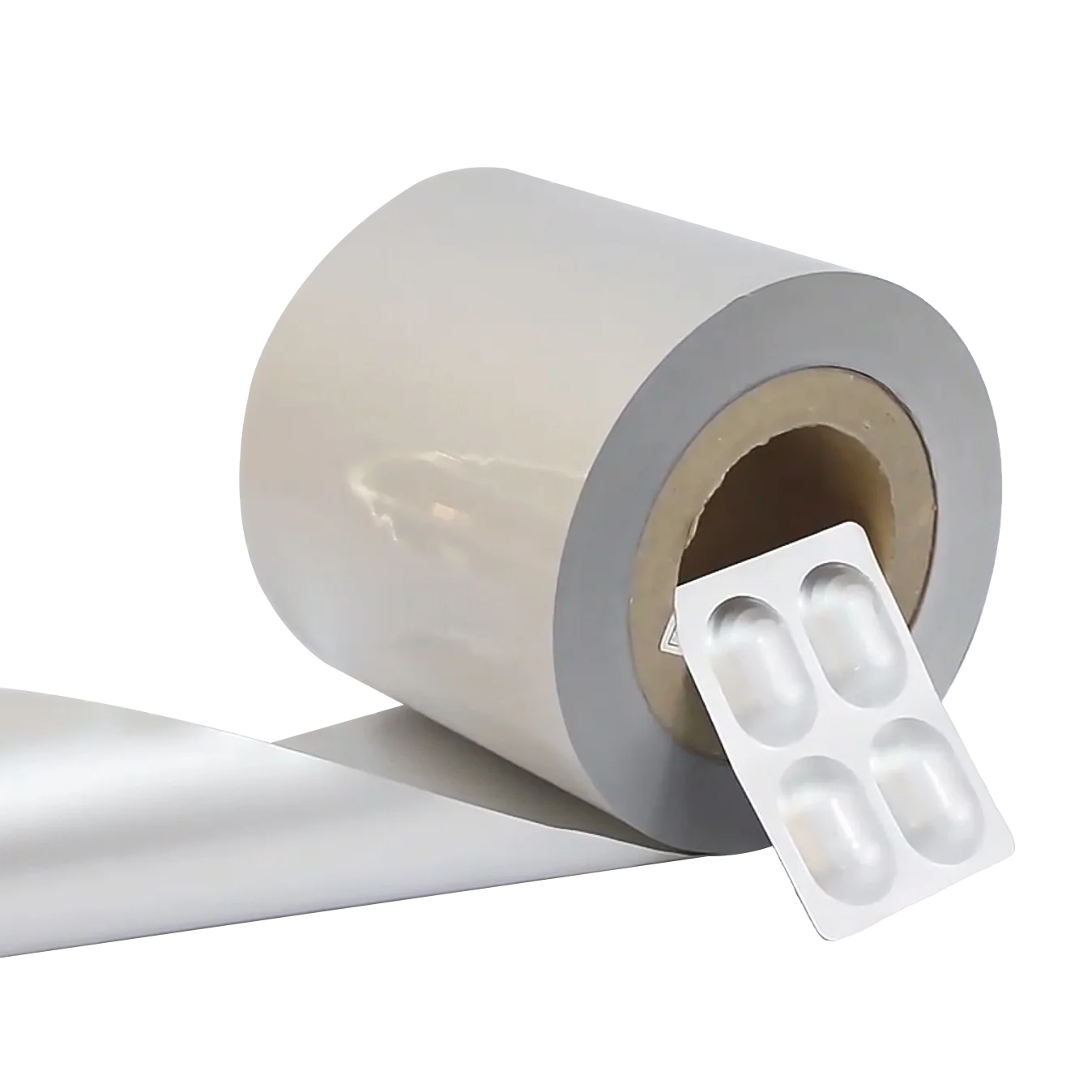 Aluminum alu foil    Cold formed solid composite hard tablets for pharmaceutical grade pill blister packaging