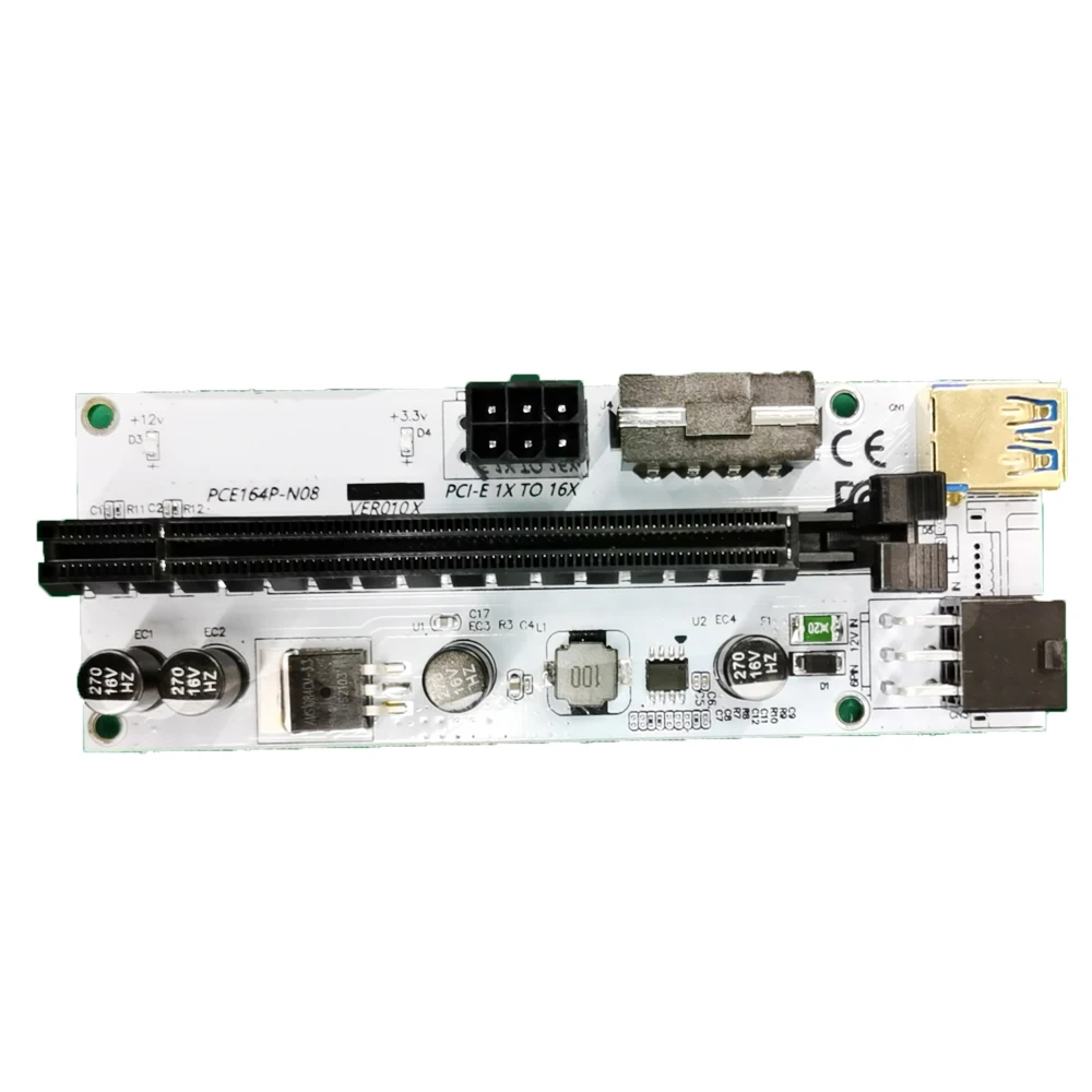  60 см VER 009S PCI-E 1X до 16X LER Riser 009 расширитель карты PCI Express адаптер USB 3 0 кабель