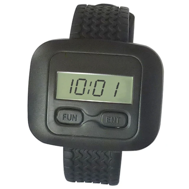 Long range receiving wireless restaurant calling waiter server paging service system - table calling button