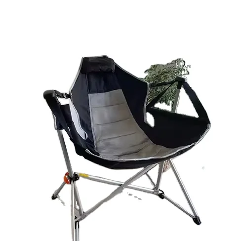 Outdoor Wholesale Custom Logo Compact Foldable Portable Camping Chair Oversized Papped Heavy Duty Folding Camping Chair