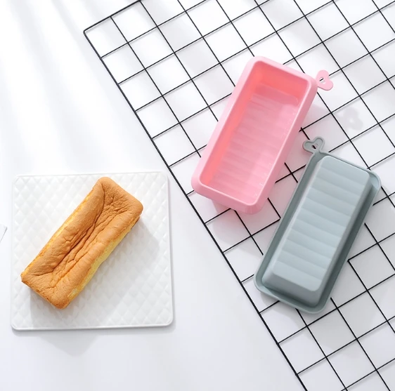 Silicone Loaf Pan rectangular Silicone Mold Baking Tools Candy Toast Mould for Homemade Bread Making for Soap Fudge Meatloaf