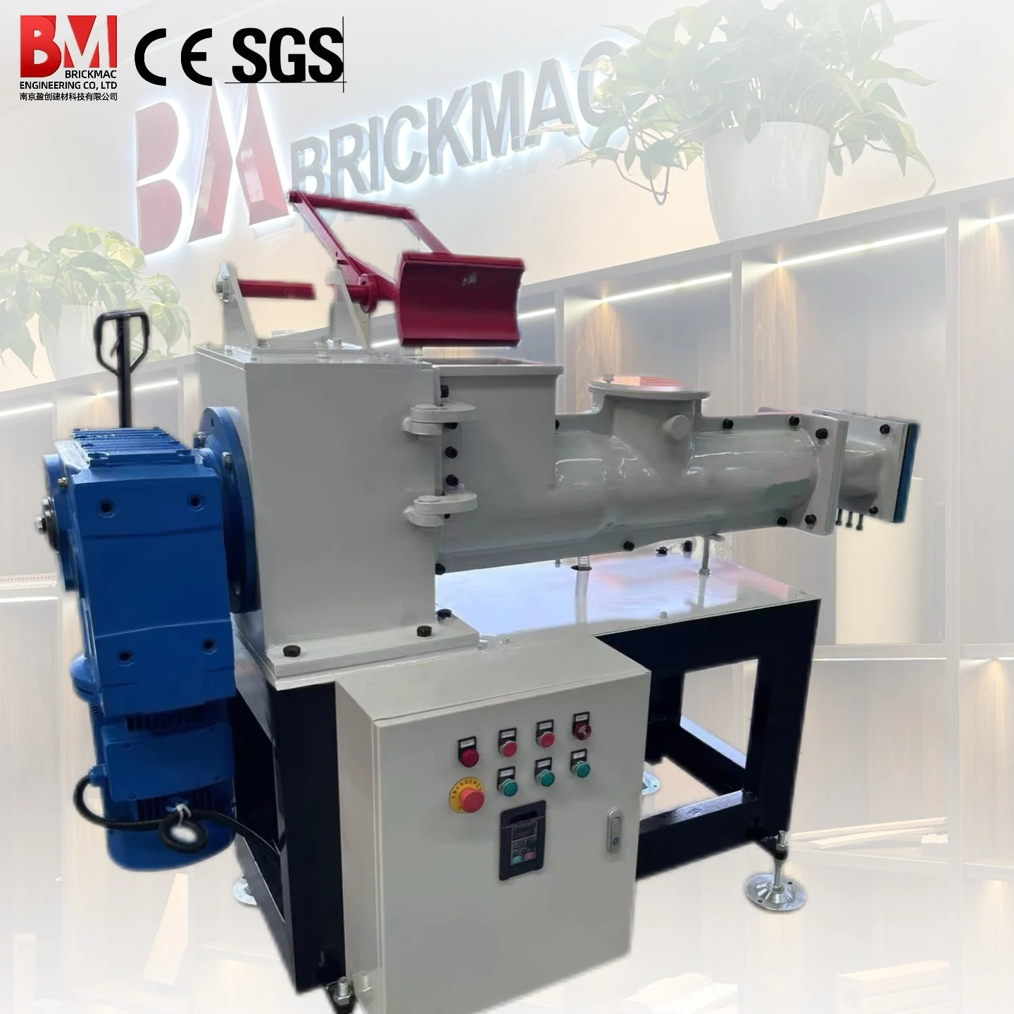 Soil Clay Soil-Brick-Making-Machine Automatic Extruder Small Automatic Experiment Purpose Extruder