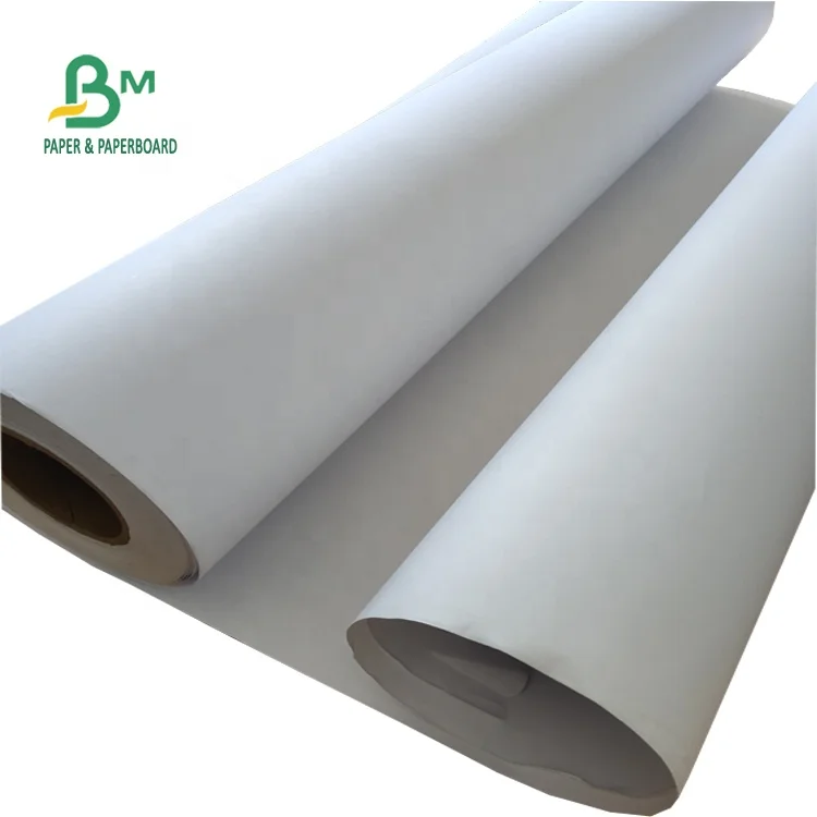 A0 A1 Size 80grams Bond CAD Plotter Printer Paper Rolls For Engineering