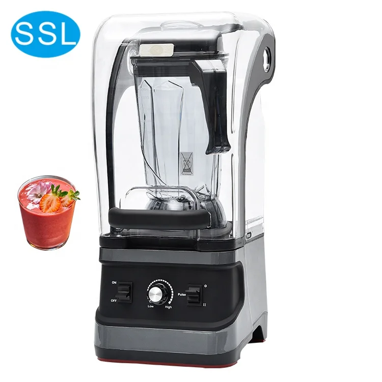 SSL Manufactured Hot Professional Commercial Blender Mixer with Noise Enclosure for Catering with 98 Series High Torque Motor