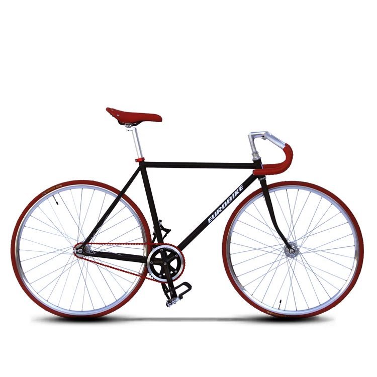 Велосипед с фиксированной передачей 700c односкоростная дорожка, цветной велосипед OEM