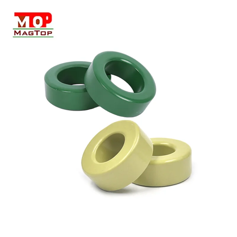 High Permeability Powdered Iron Toroid Core magnet ring Round Ferrite Core
