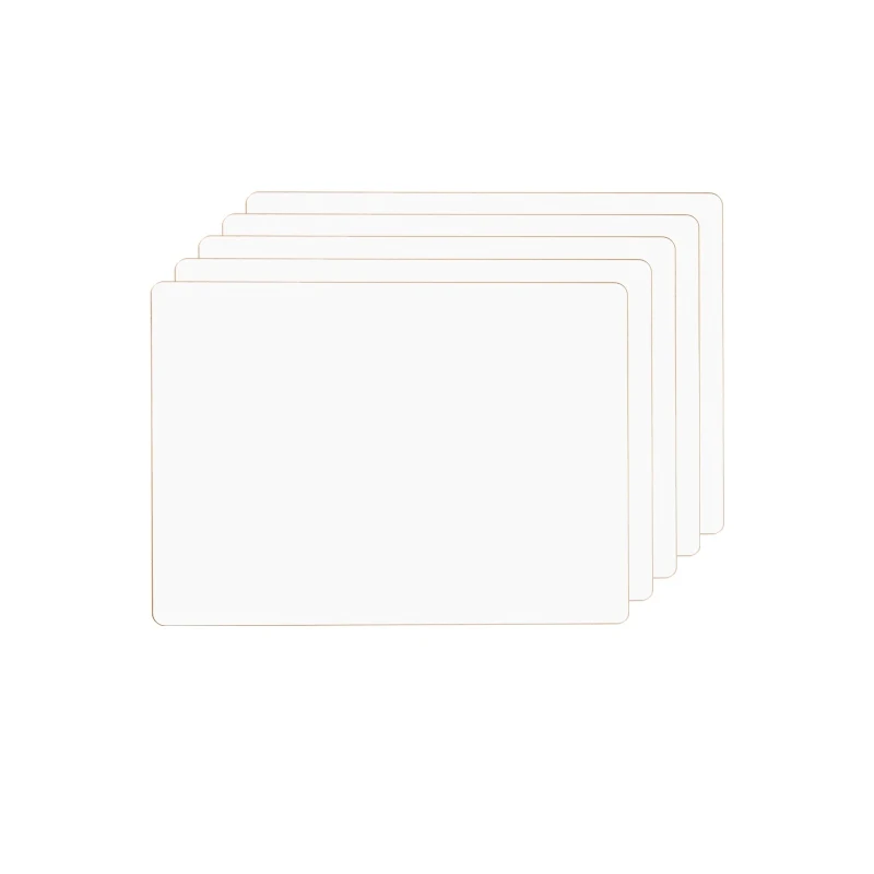 High Quality Custom 9X12' MDF Double-Sided Dry Erase Board Small Whiteboard for Student Learning and Kids