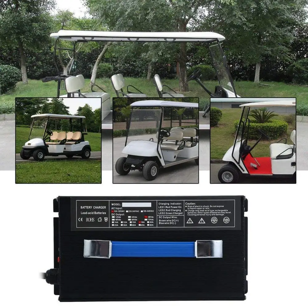 48V 15A клубный гольфмобиль гольф-кары зарядное устройство 3 Pin круглый разъем EZGO для электрического мотоцикла qi беспроводная зарядка устройства прочный автомобильное зарядное устройство