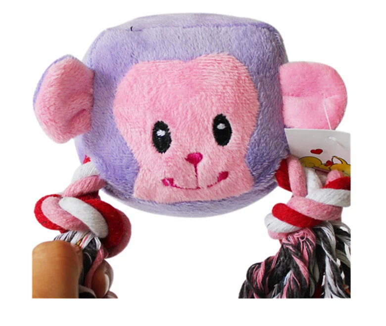 
Pet toys free samples Mahjong Monkey for dog ,pet product realistic plush toy dog 