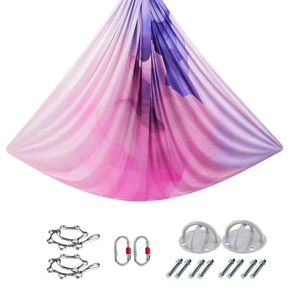 2024 New Design Anti-Gravity Air Aerial Silk Fabric Yoga Hammock Swing for  Home, Antigravity Yoga, Inversion Exercises