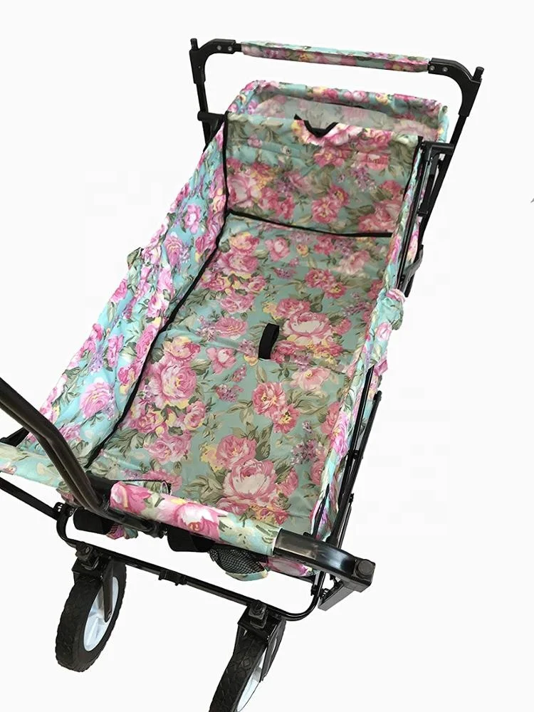 
Customized for camping cart baby stroller collpsible shopping trolley with cooler 