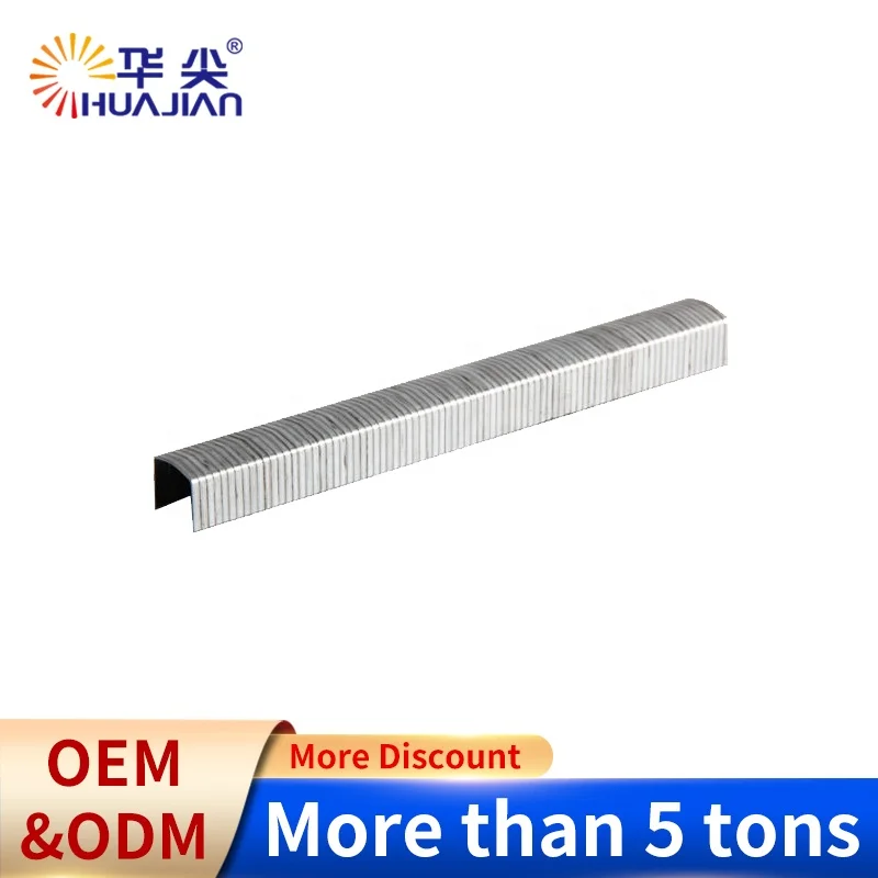 Customized Furniture Staples Galvanized 20Ga Staples High Quality STCR5019 Staples Series