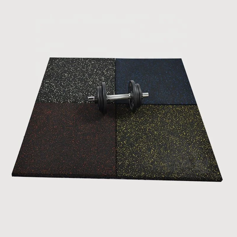 Cheap used fitness tiles rubber mats for gym rubber flooring mats