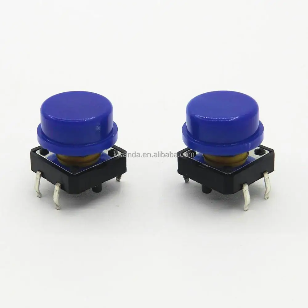 Waterproof Membrane Through Hole Waterproof Micro Latching 4 Pin Push Button Tactile Tact Switch