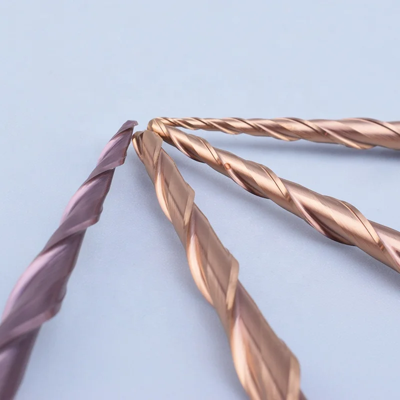 Solid Carbide 2 Flutes Tapered Ball Nose End Mill End Mills For Wood cnc tool wood router bits for wood