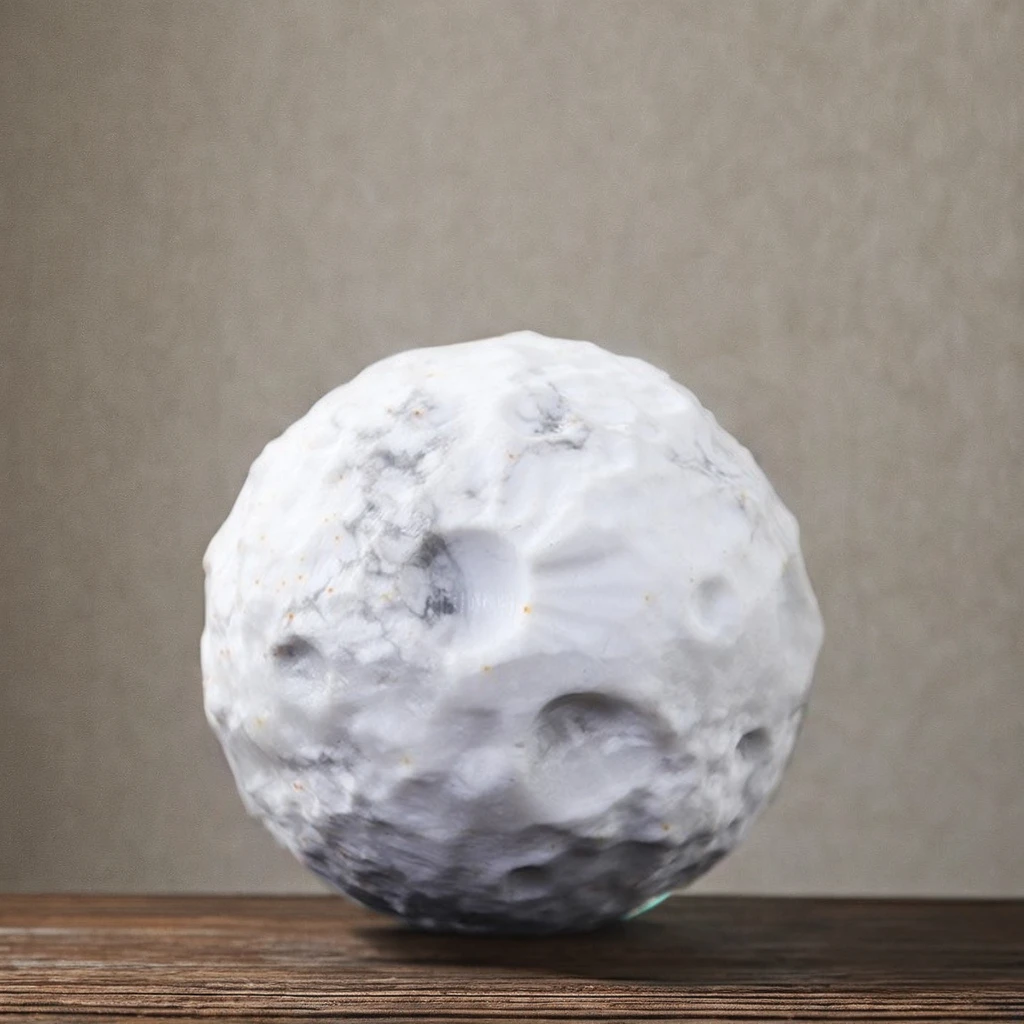 Wholesale Factory Price Hot Sale Natural Healing Quartz Crystal Moon Ball Sphere Carved for Decorative Souvenir or Gift Use