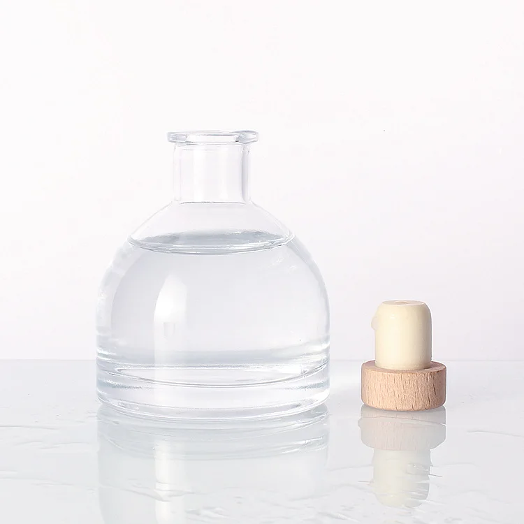 50ml 100ml 150ml Round Empty Small Liquor Wine Glass Bottle for Alcohol