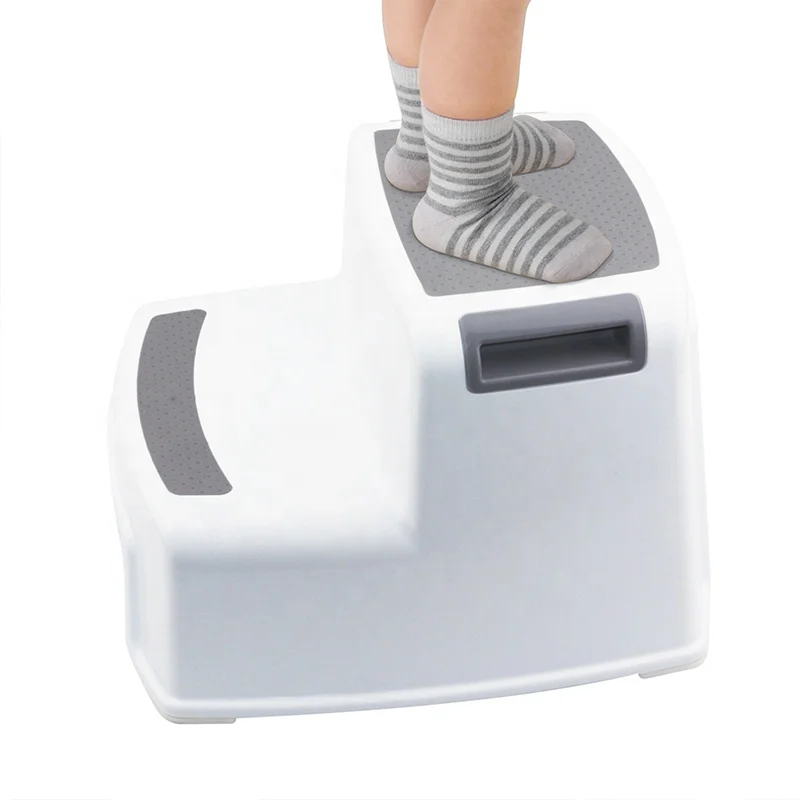 children step ladder stool with handkes