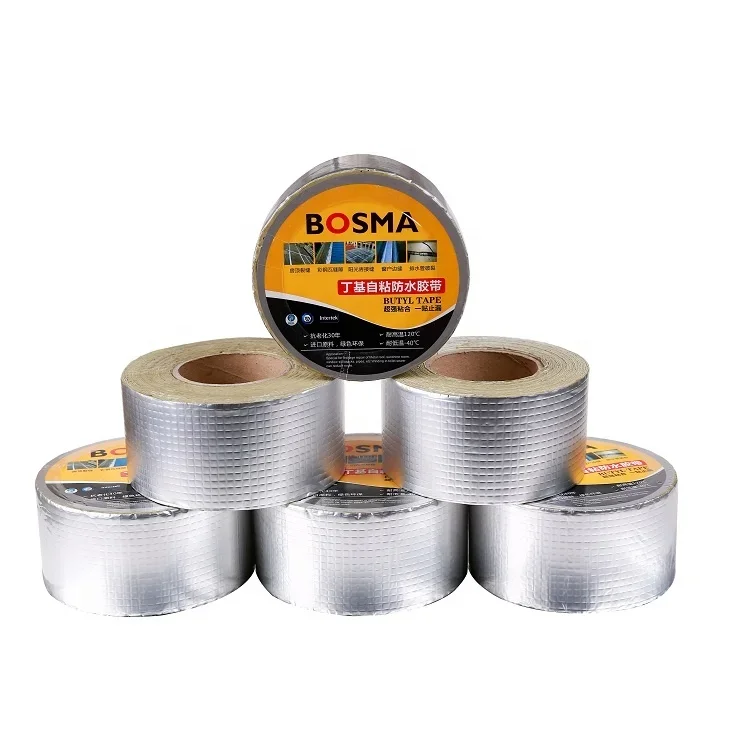 butyl tape roof repair sealing waterproof tape rubber butyl tape self-adhesive butyl flashing band