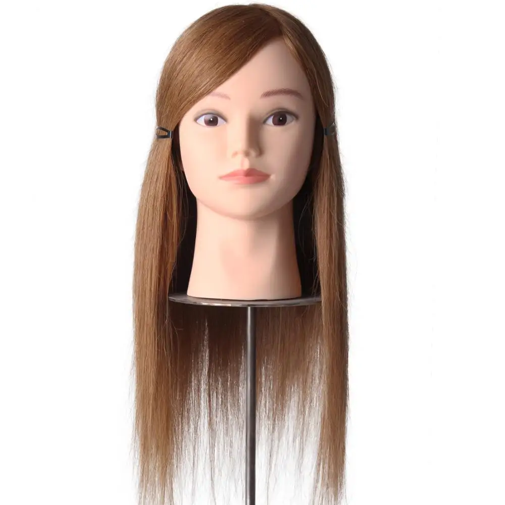 
Hairdressing mannequin doll head for hair style training hair cut training head makeip 