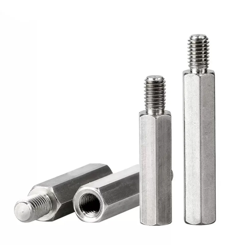 Stainless Steel PCB Standoff M1.6 M2 M2.5 M3 M4 M5 M6 M7 M8 M10 Hex Threaded Male Female Standoffs