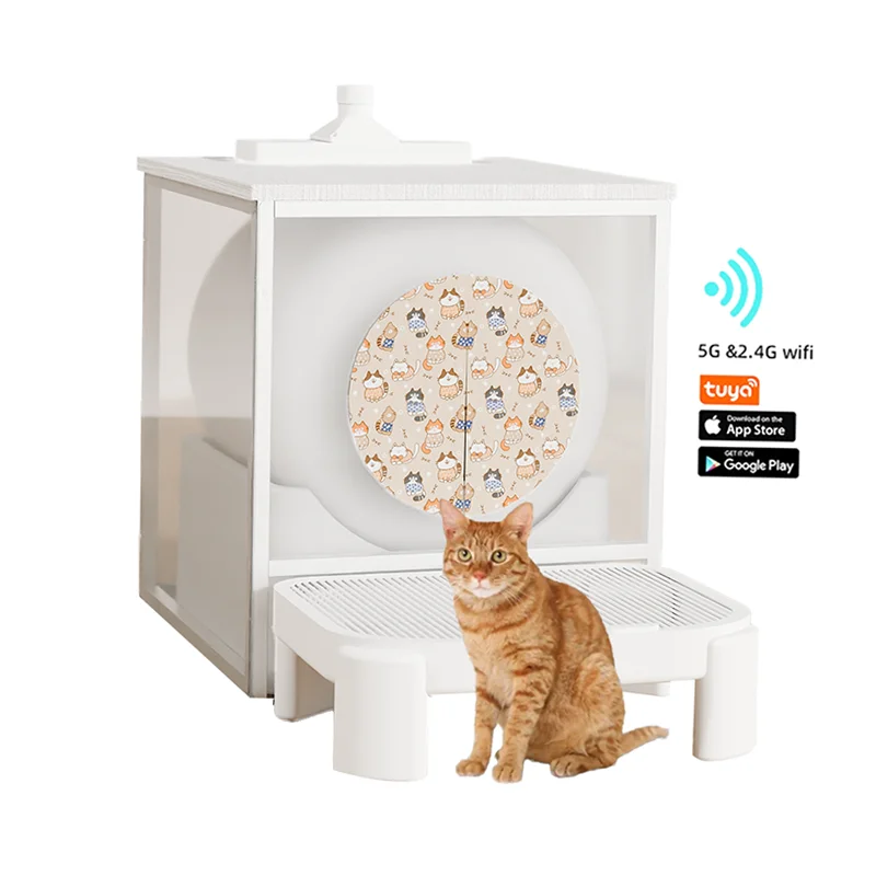 (Hot Offer) Smart Box: Robot Cat Litter Box