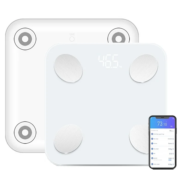 
easy home fit track 180kg customized smart wireless digital bathroom body fat weight scale 
