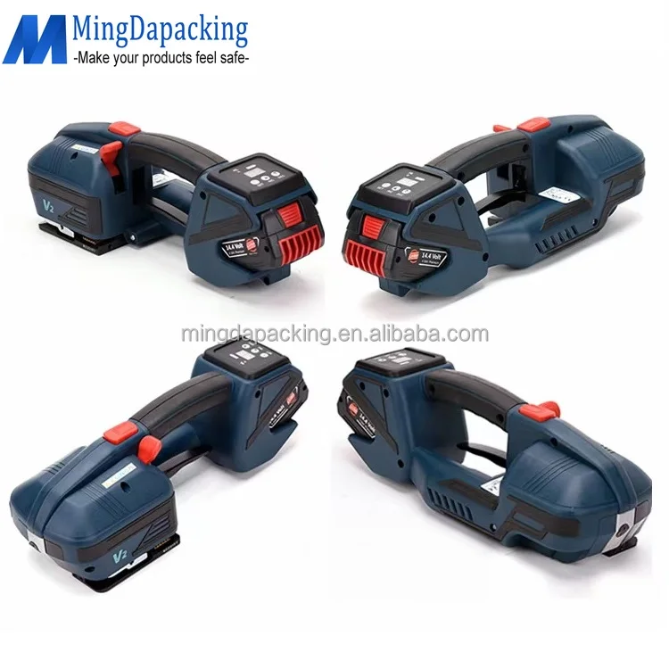 Manual Strip Jumbo Bag Binding Strap Machine Pallet PP/PET Automatic Battery Powered Strapping Machine