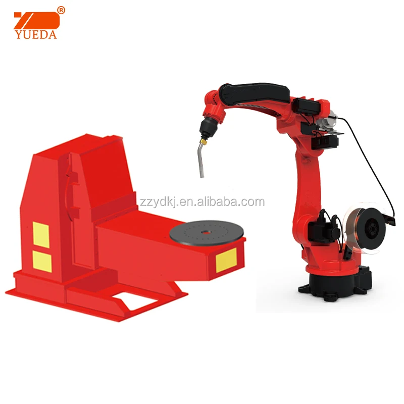 Yueda Industrial Welding Rotary Positioner Axial Welding Positioner Robot Welding Station