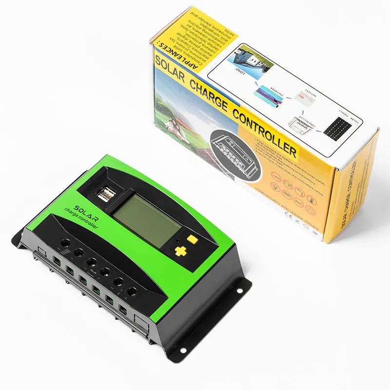 Hot selling product with good quality solar charge controller pwm 12v 24v